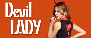 女性用悪魔コスプレ衣装